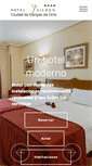 Mobile Screenshot of hotelciudaddecangasdeonis.com